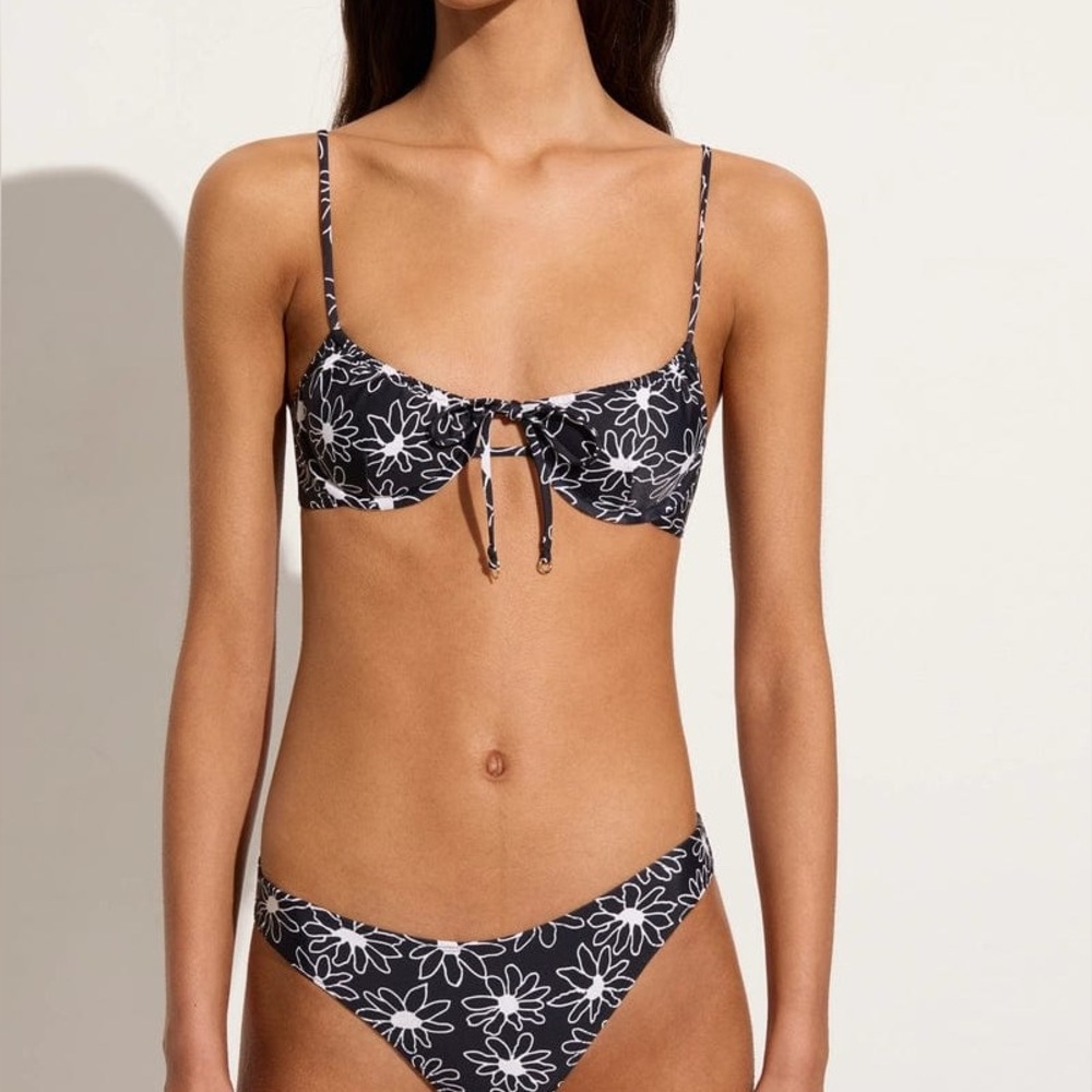 Faithfull the brand Monti Bikini top and Bebe Bikini bottom in La isla floral
